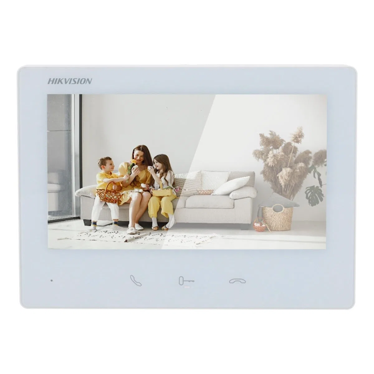 Monitor para Videoportero Hikvision DS-KH7300EY-TE2/White 7" Táctil TFT