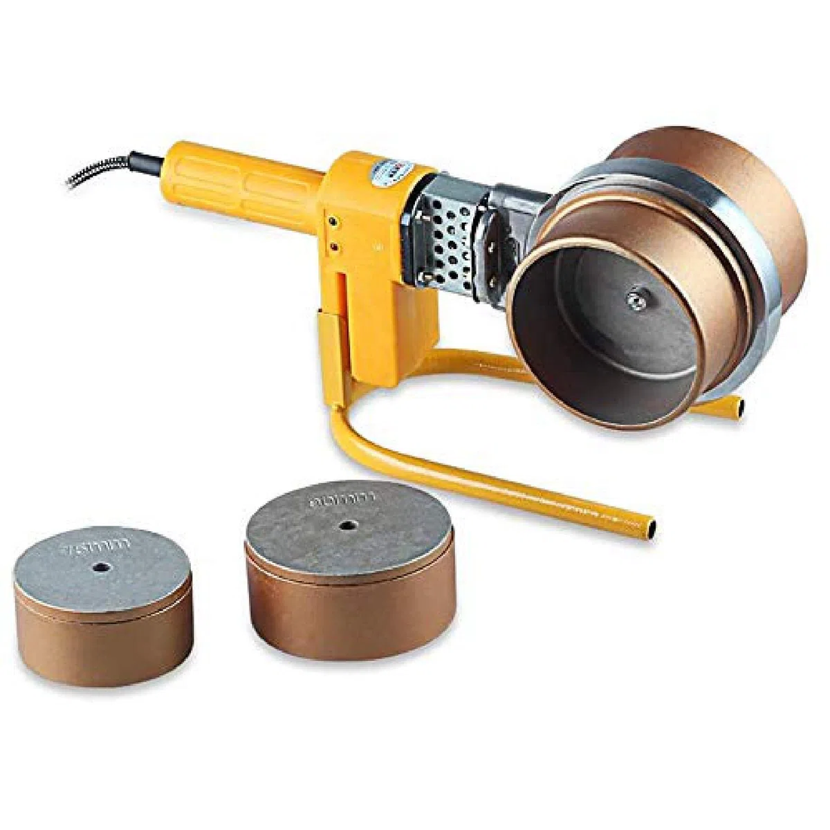 Soldador por Fusión De Tuberías, Máquina De Soldadura De Tuberías De Agua, Máquina De Soldadura De Plástico Termofusible para Soldar Tubos De Cobre 75-110 Ppr/PE/PP,