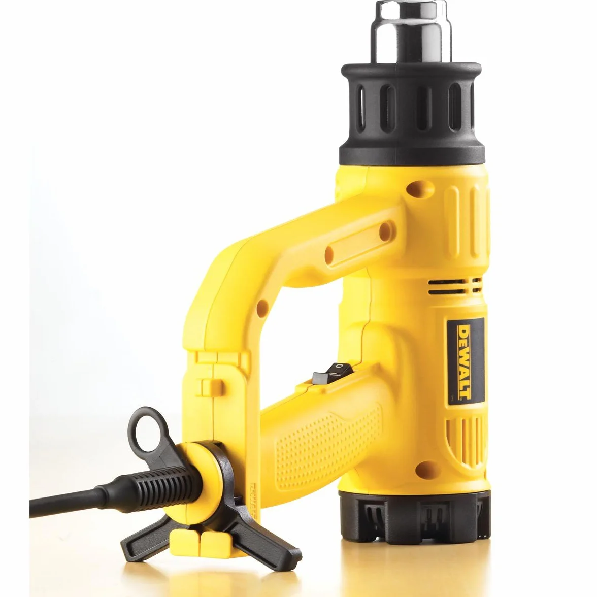 DEWALT D26411-QS - Pistola de Aire Caliente 1800W, Temperatura Ajustable 50º- 600ºC, Herramienta Eléctrica para Decapado de Pintura, Bricolaje y Reparaciones Profesionales
