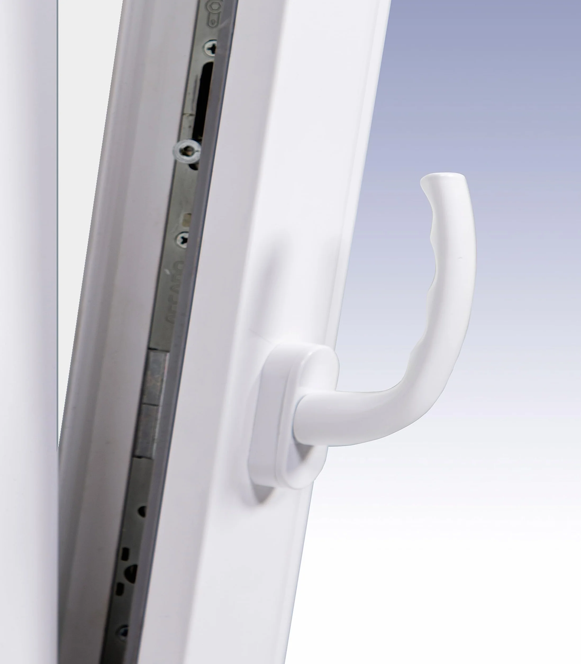 Ventanastock PVC 600x500 Practicable Oscilobatiente Izquierda con 1 hoja y vidrio Carglass (Climalit Mate)