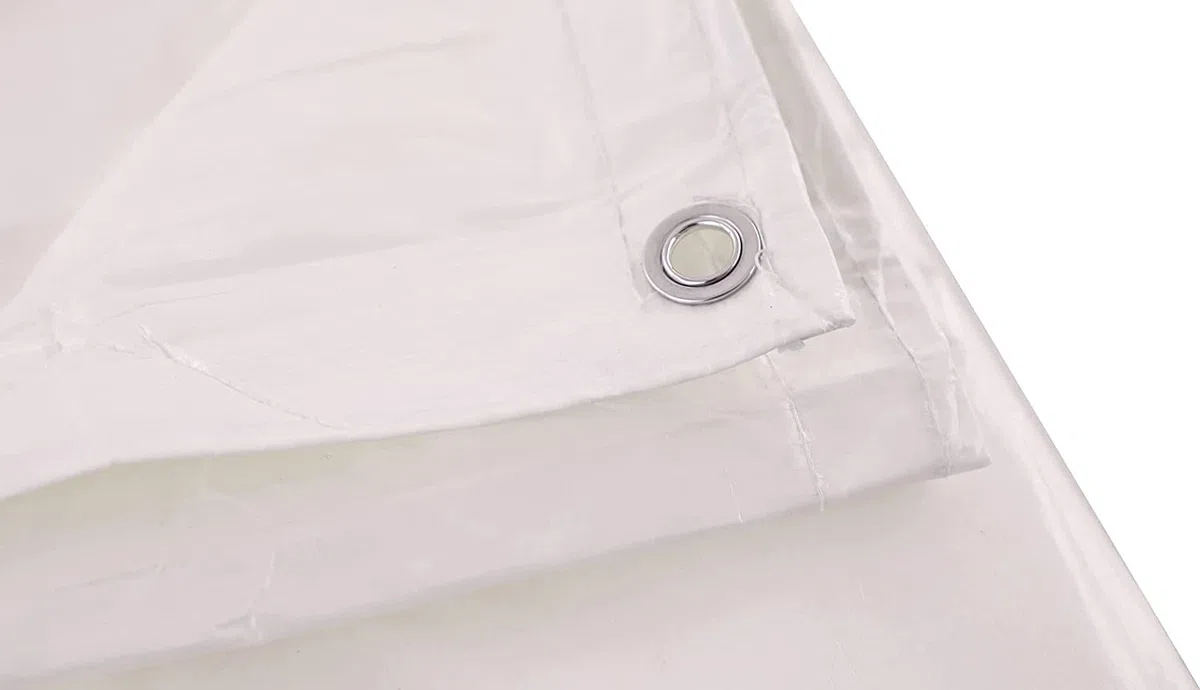 Kotap 4.57 x 6.1 blanco ignífugo lona, tema: fr-1520