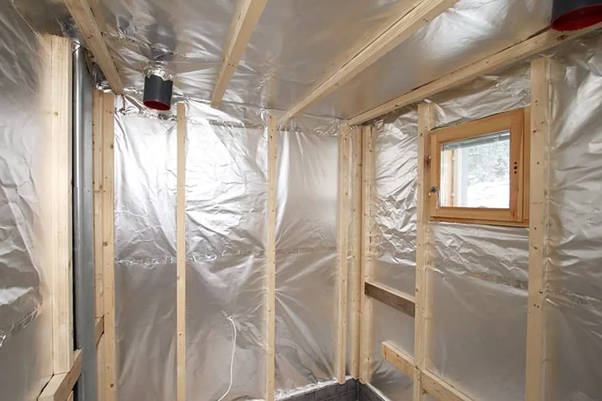 Barrera de vapor Alu L: 1,25/L: 24 m/30 m2