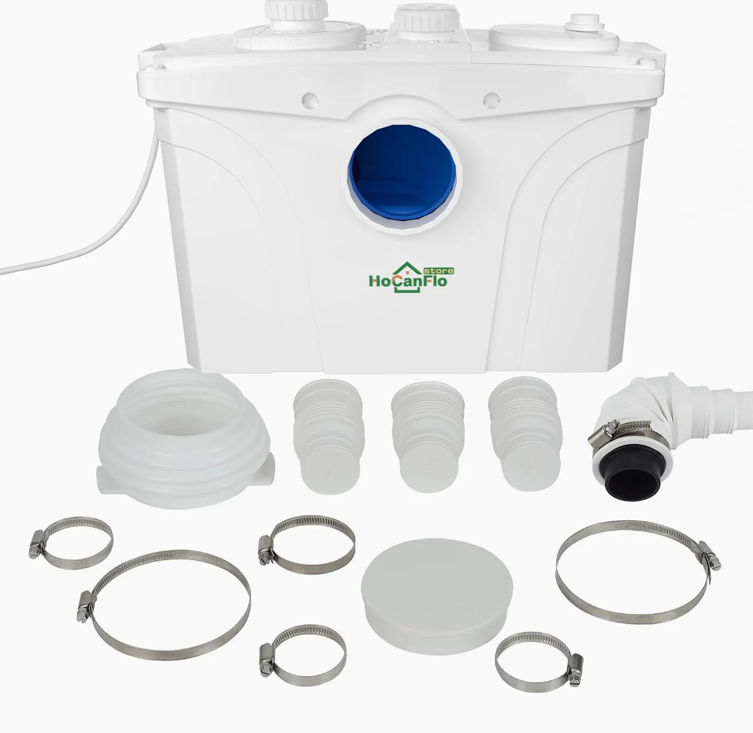 Triturador sanitario 700W, Bomba de aguas residuales muy silenciosa, Lavabo sanitario del fregadero de la bomba de aguas residuales del retrete del macerador de la bomba de alcantarillado