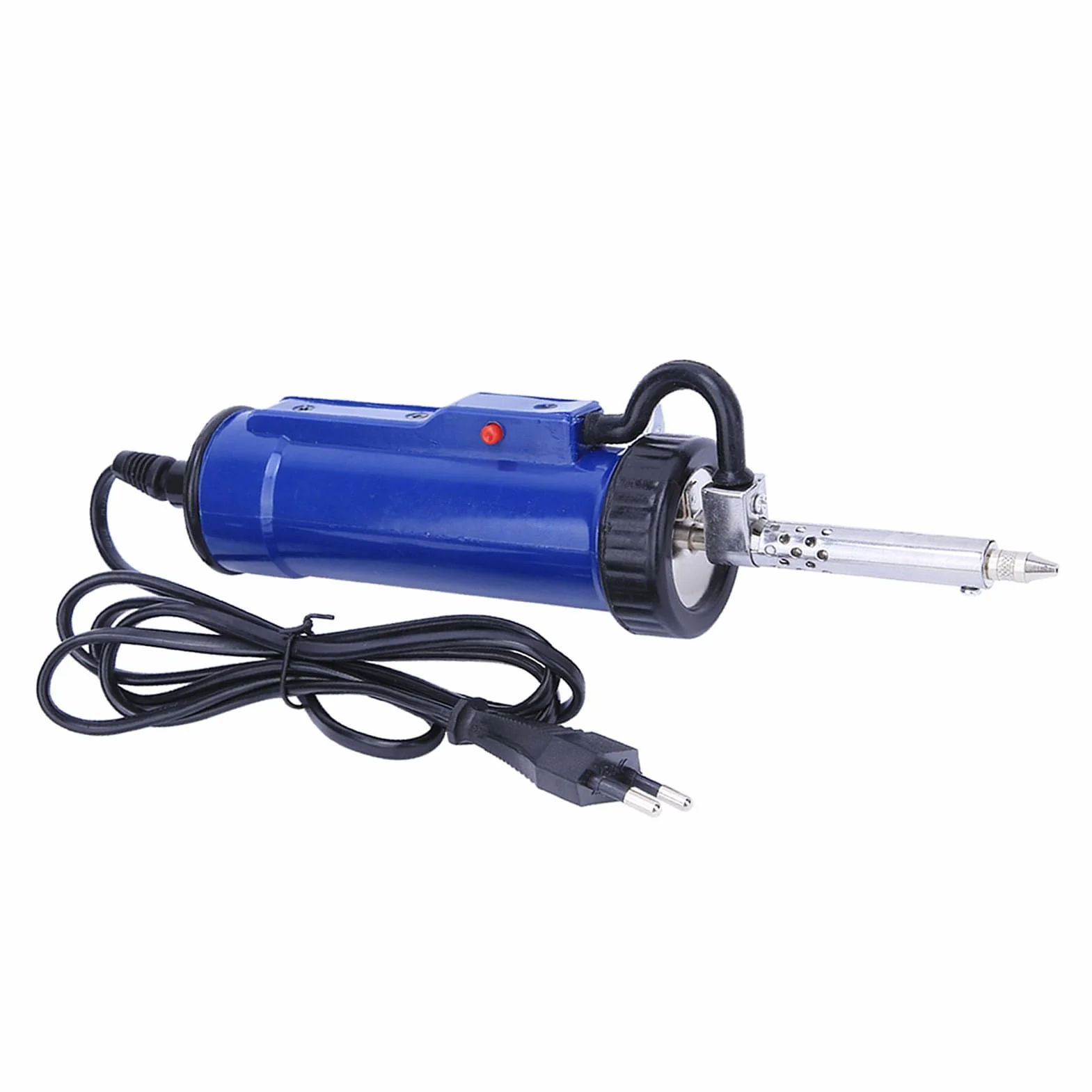 Desoldador Eléctrico de Hierro, Bomba Desoldadora con Ventosa, 30W, Bomba de Succión Desoldadora Completamente Automática, Enchufe Europeo de 220V