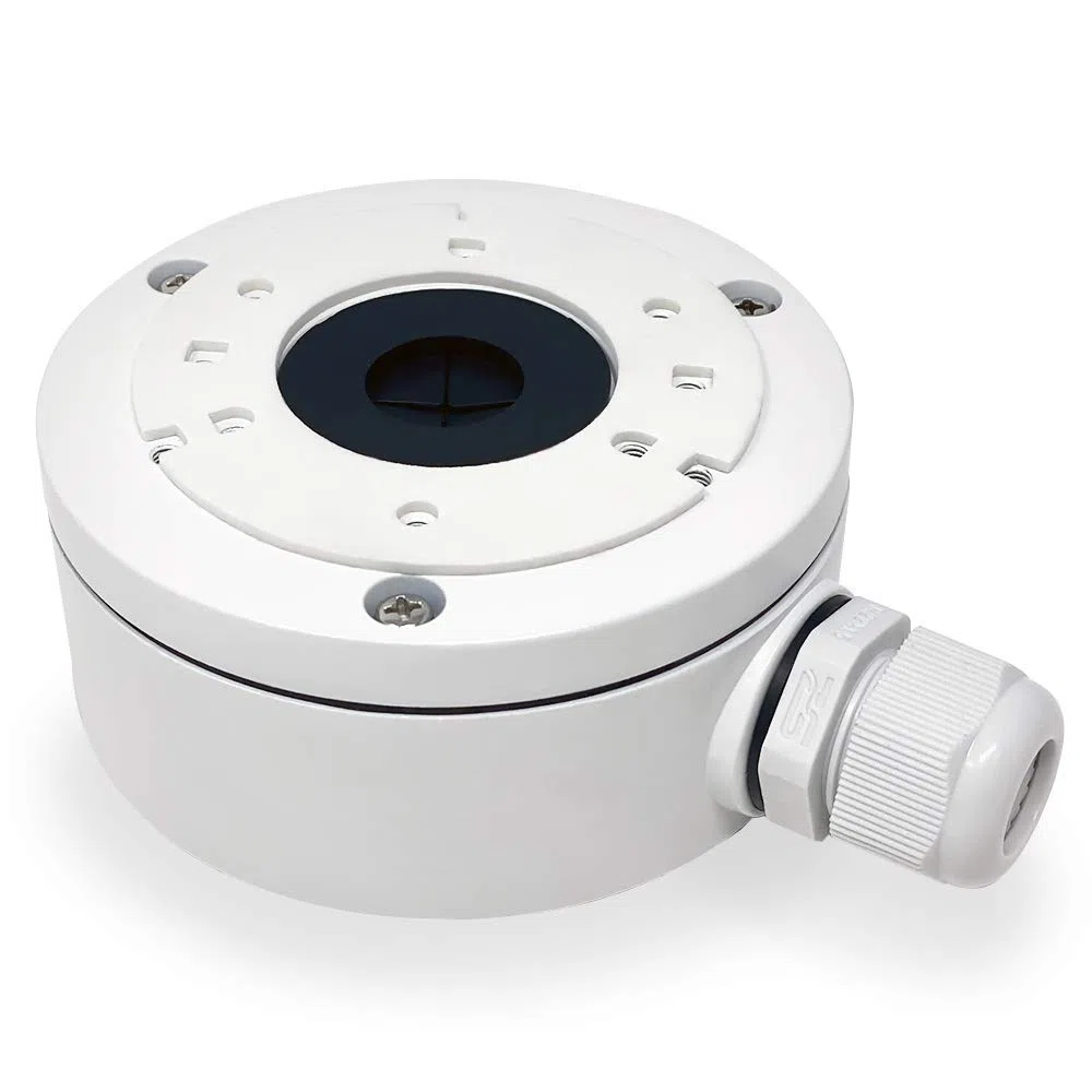 DS-1280ZJ-XS Caja trasera de conexiones de aluminio para cámaras tipo bala Hikvision DS-2CD2042WD-I, serie 2CD20xx (paquete de 4)