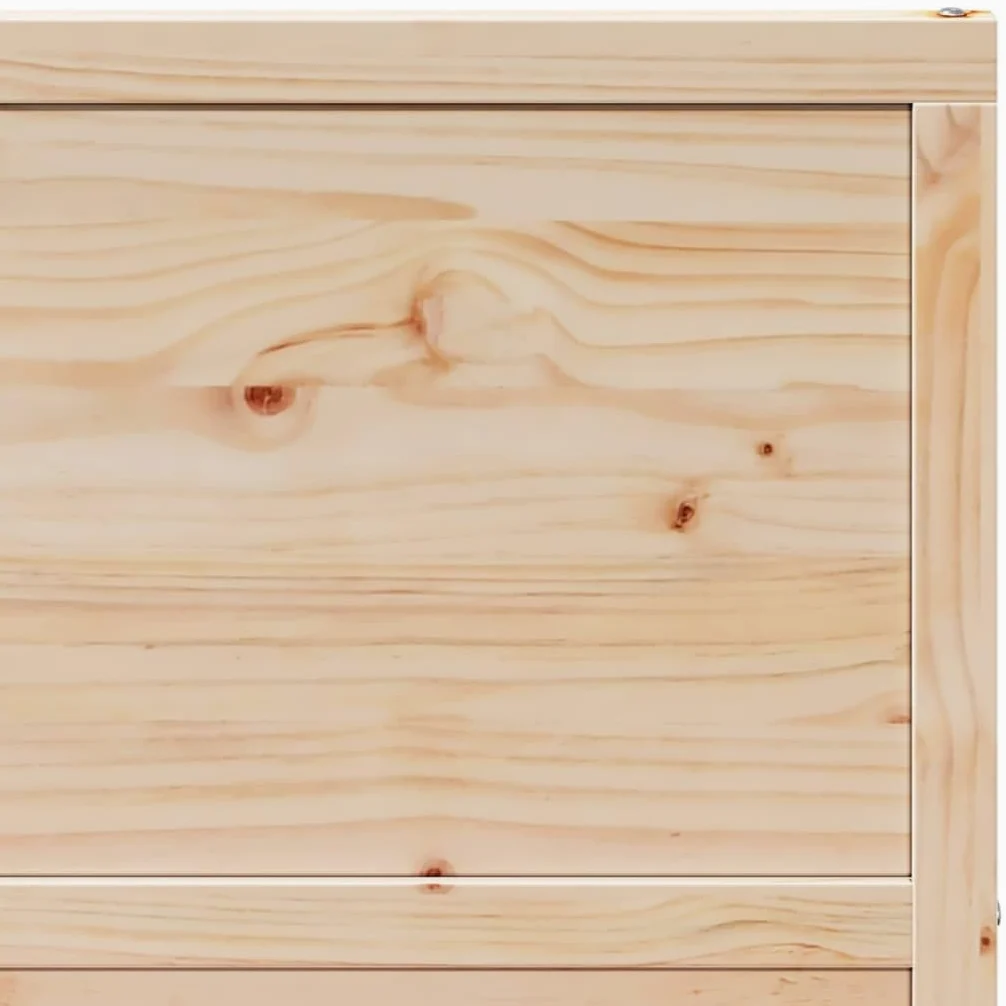 vidaXL Puerta de Granero Corredera en Madera Maciza de Pino 80x208 cm para Baño y Hogar