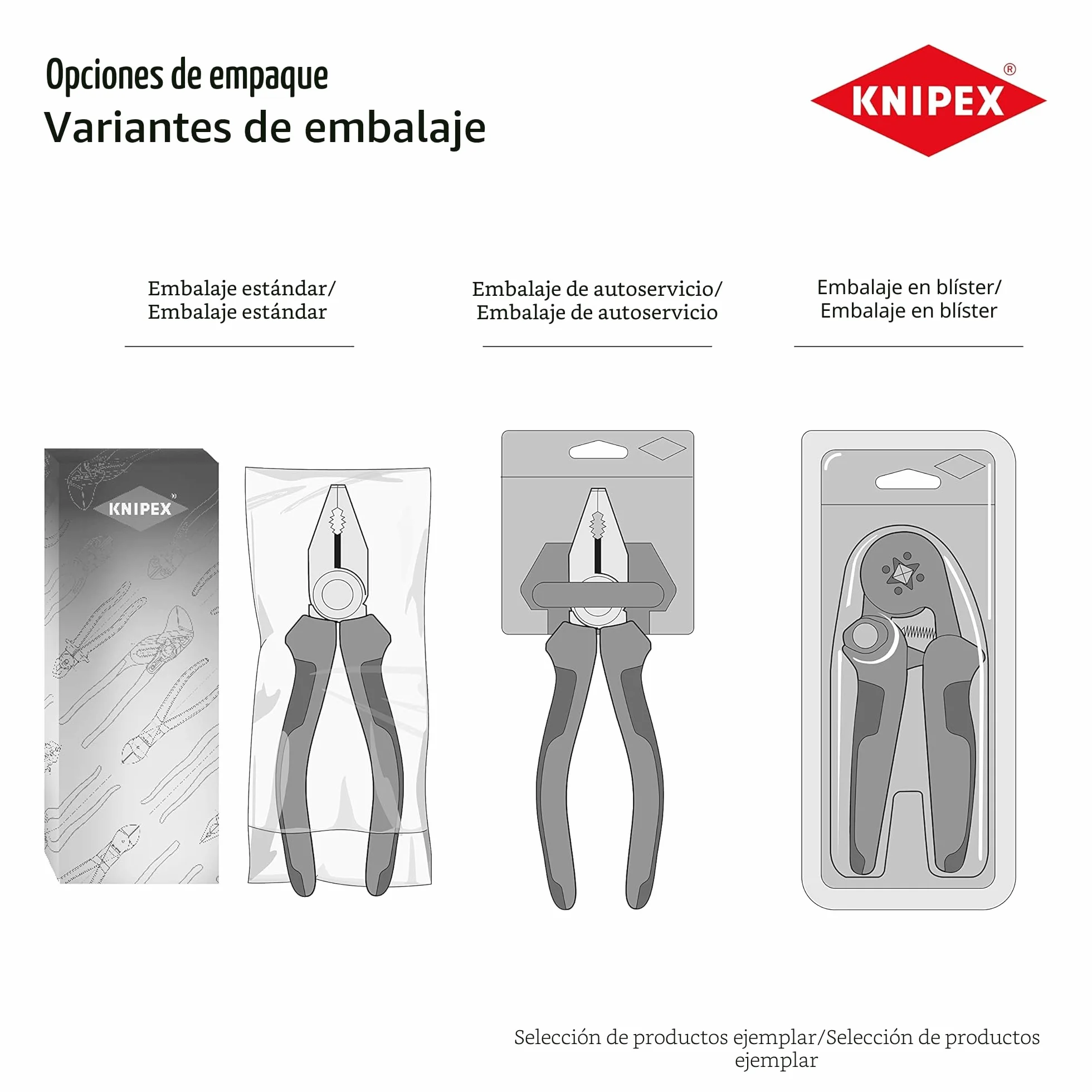 KNIPEX Cortacables para cable trenzado forjado con mangos multicomponente 190 mm, 95 62 190