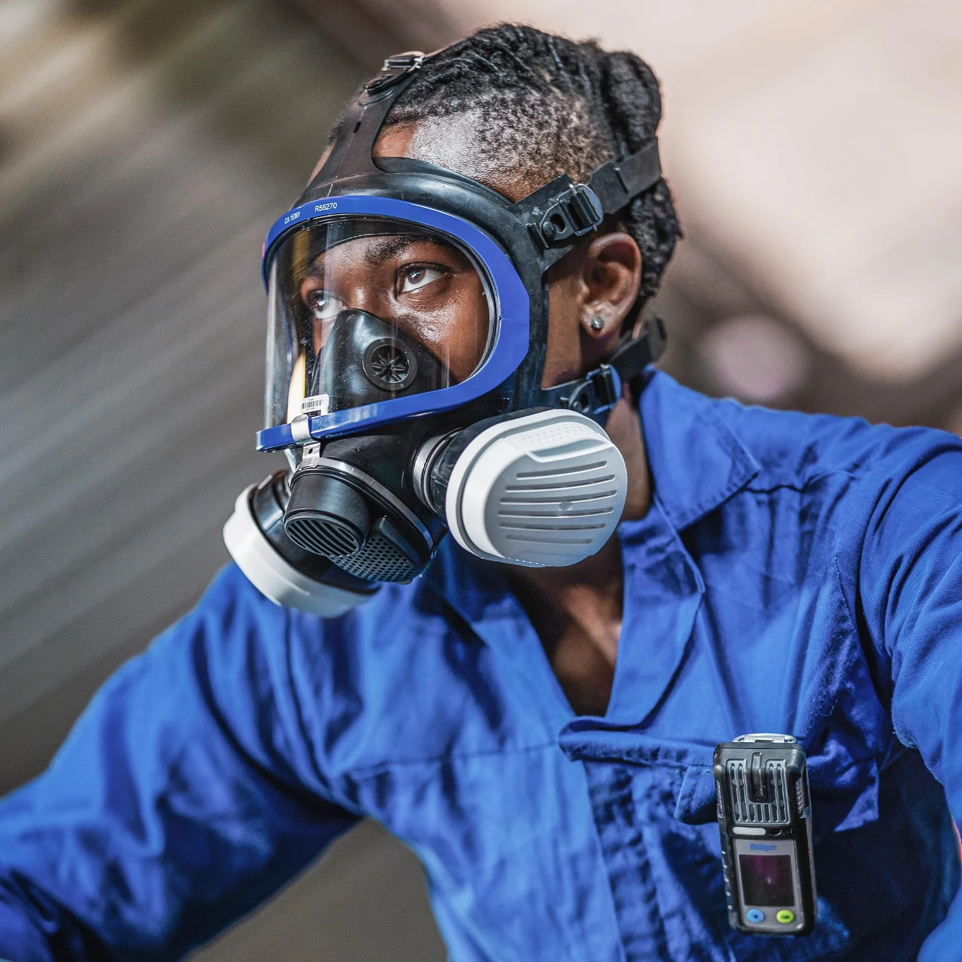 Dräger filtros X-plore A1B1E1K1 HG P3 R D | 6 filtros de protección respiratoria química Frente a vapores | Compatible con Las máscaras Dräger 3300/3500/5500