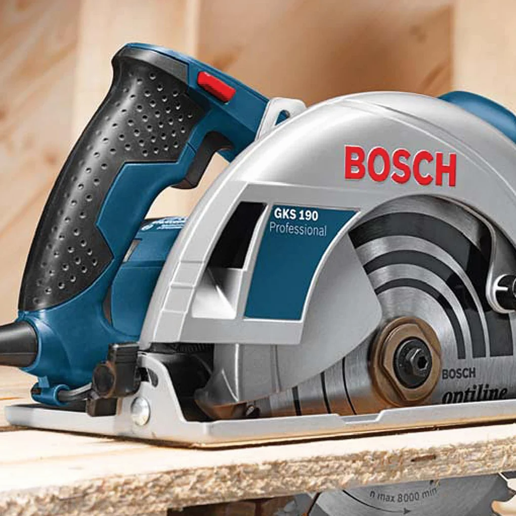 Bosch Professional GKS 190 - Sierra circular (1400 W, Ø disco 190 mm, en caja)