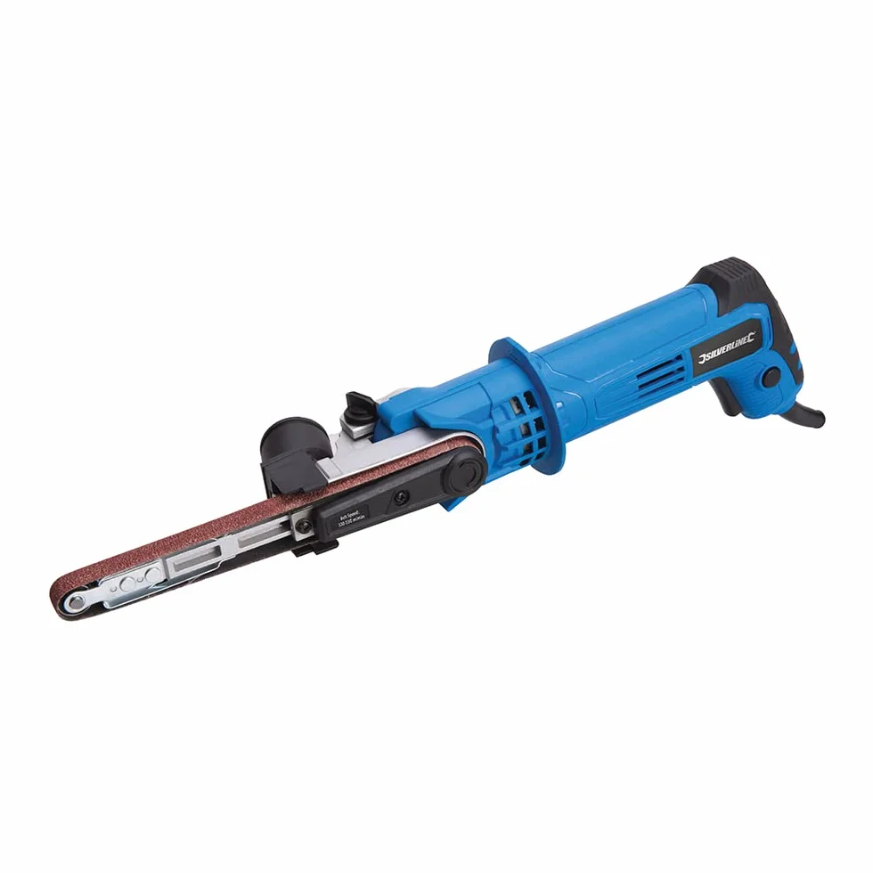 Silverline Tools 247820 - Lijadora de banda Silverstorm 13 mm, Eléctrica con cable, 260 W (260 W)