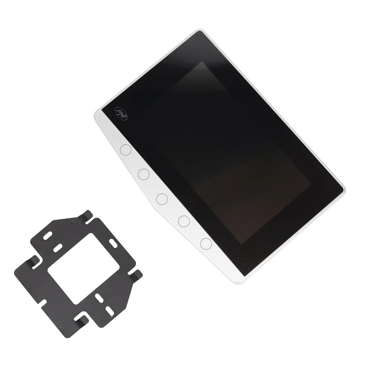 PNI DF780 Sistema de videoportero de 1 monitor, pantalla táctil de 7" 1080p, ranura para tarjeta, IP65 admite conexión en serie de 4 monitores, 2 unidades externas y 2 cámaras CCTV