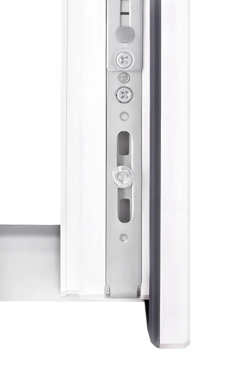 ‎BauPLAZA - Ventana de baño PVC (Reforzado) - Ancho x Alto 400 x 600 mm - Blanca - Vidrio Mate - Doble acristalamiento - 40 x 60 cm Derecha Oscilobatiente 1 Hoja Apertura