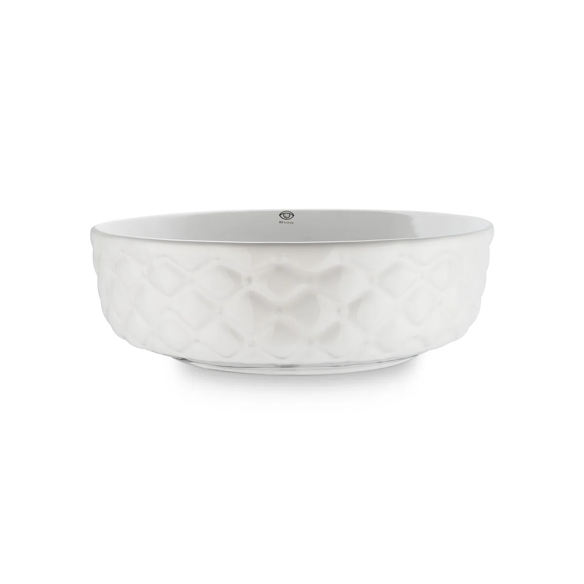 Lavabo de diseño redondo lavabo pequeño lavabo para el baño, color blanco