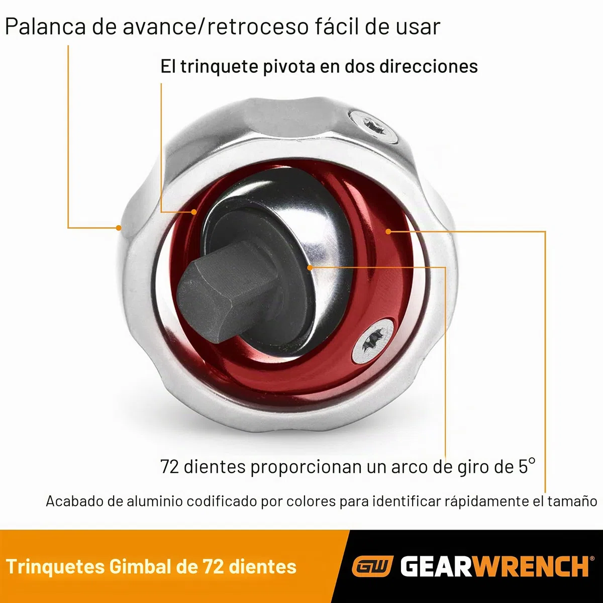 GearWrench 81027 1/4" Drive Gimbal Ratchet
