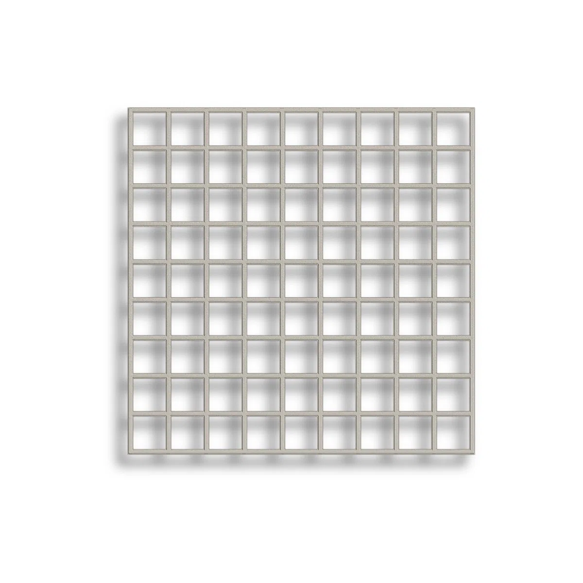 Rejilla de fibra de vidrio de 25 mm de altura, cubierta estándar para bahía de luz, alternativa a la rejilla de acero galvanizado, rejilla antideslizante gris, rejilla de plástico (1200 x 600