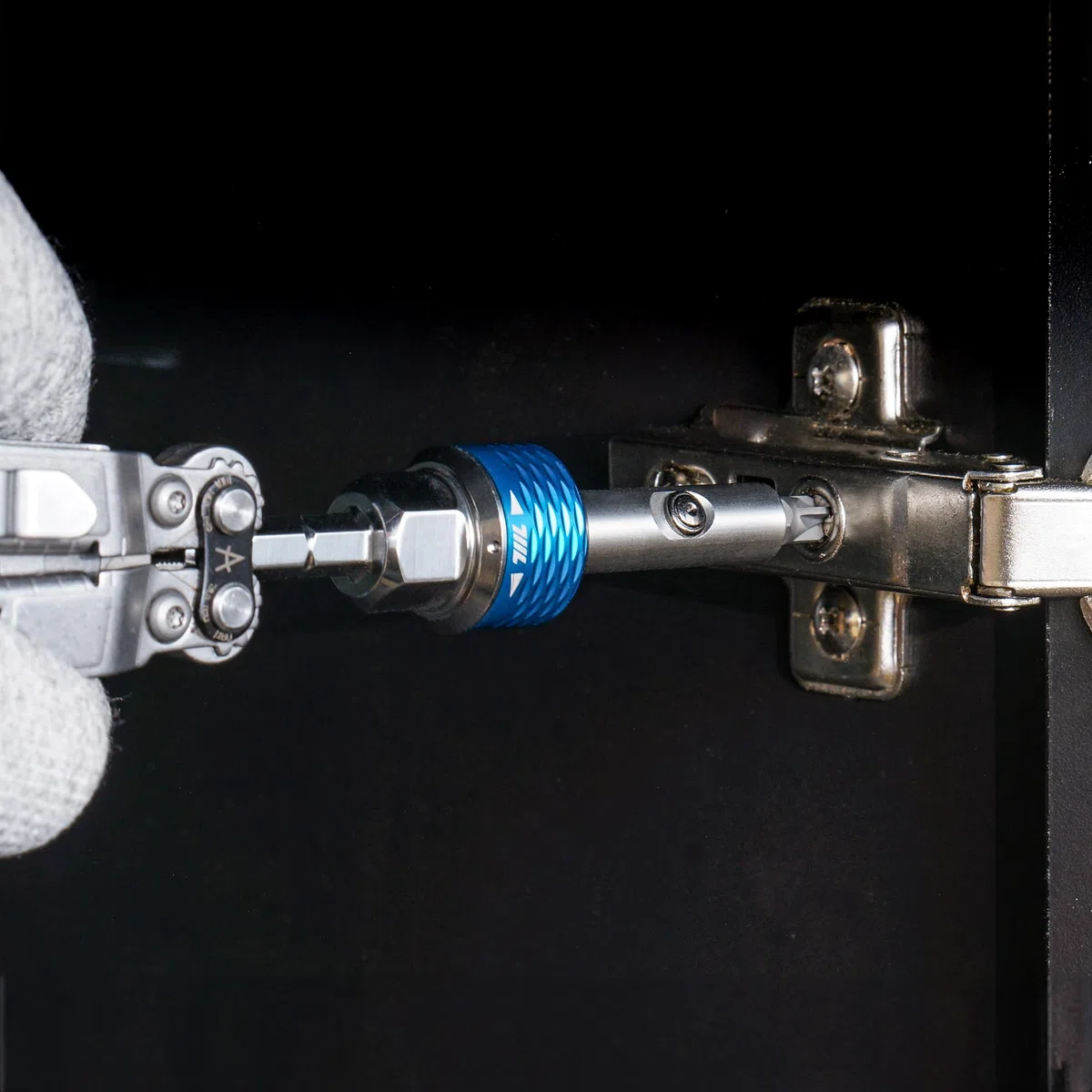 711L Destornillador de trinquete en línea HEX- compatible con destornilladores intercambiables estándar de 1/4 pulgadas y enchufe de 14 mm, para uso pesado de alto par