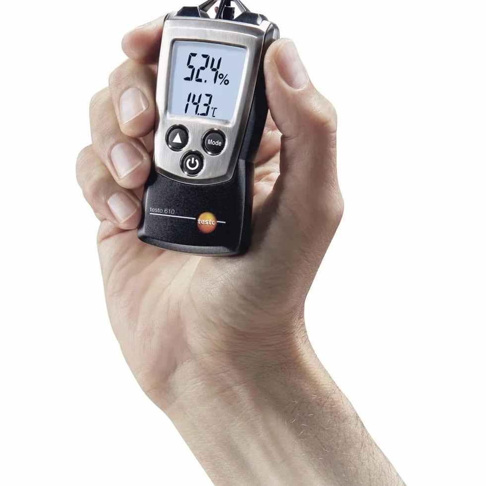 Testo 610 Medidor de Humedad y Temperatura con Tapa Protectora