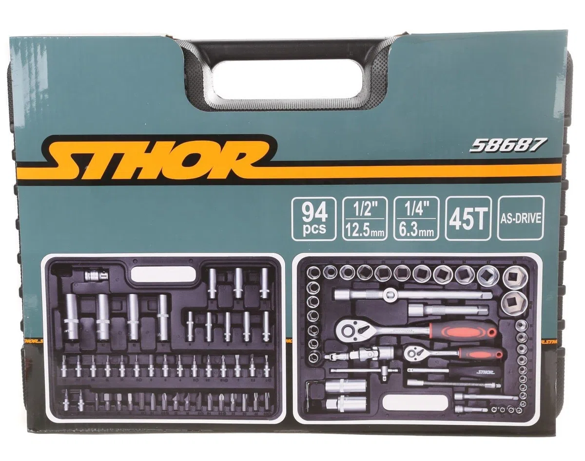 Yato 58687 - Tool set 1/2" 94pcs