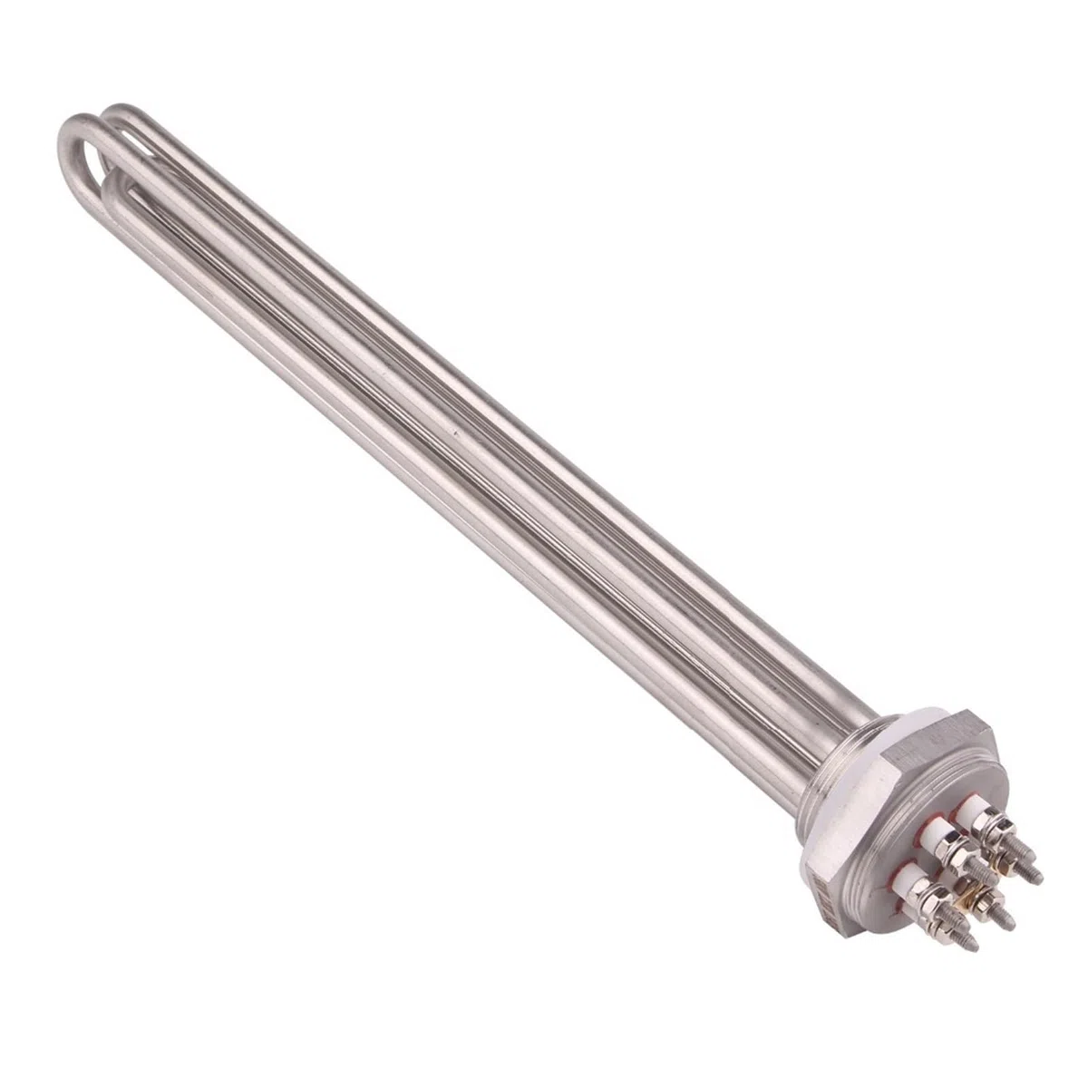 Resistencia eléctrica calefactora de rosca DN32 de 220 V/380 V, 9 kW y 1 1/4"(380V)