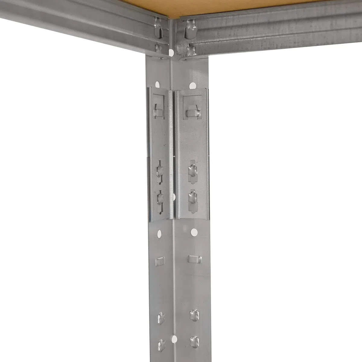 shelfplaza Home 200x50x50 cm Estantería Pesada en galvanizada con 6 baldas y 145 kg de Capacidad de Carga por balda