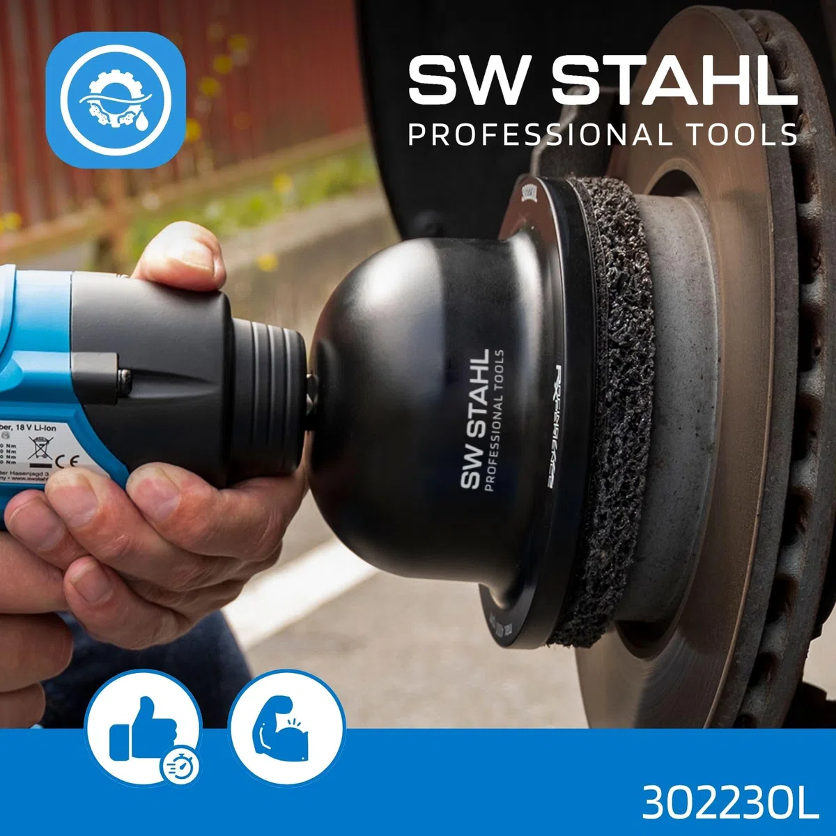 SW STAHL Aluminium Radnabenschleifer Racing Experience 302230L