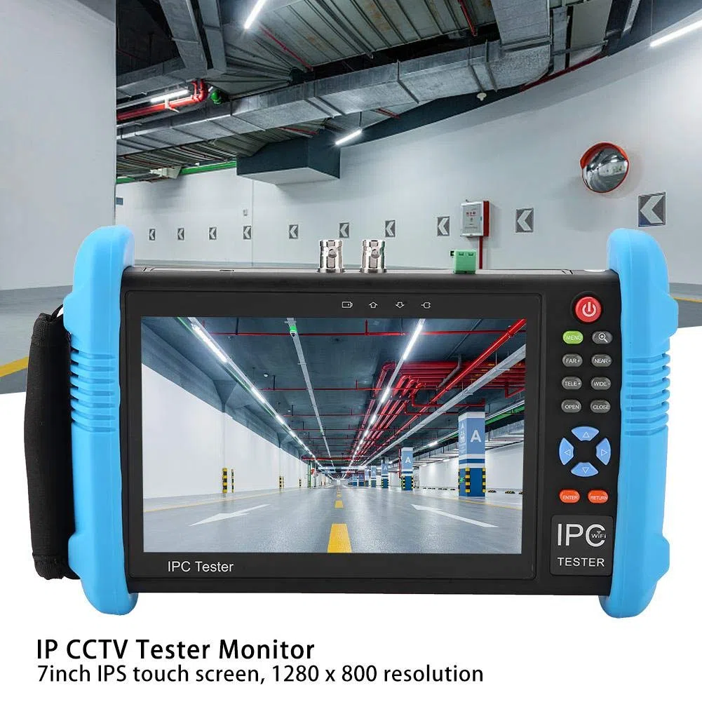 IPC-9800 Plus Serie 7 IP CCTV Tester4K H.265 TVI CVI AHD analógico AC 100-240V (IPC-9800-Plus)