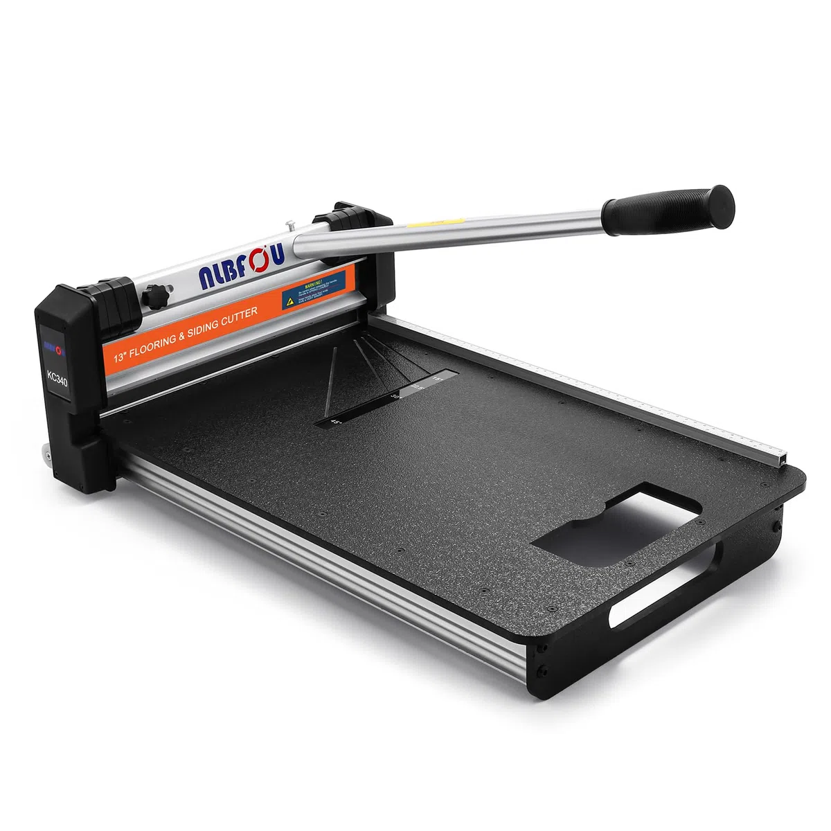 NLBFOU Cortador de suelo laminado de 13 pulgadas, corta tablones de vinilo, laminado, revestimiento, piso de goma, VCT, LVT, SPC, PVC, LVP, WPC y más