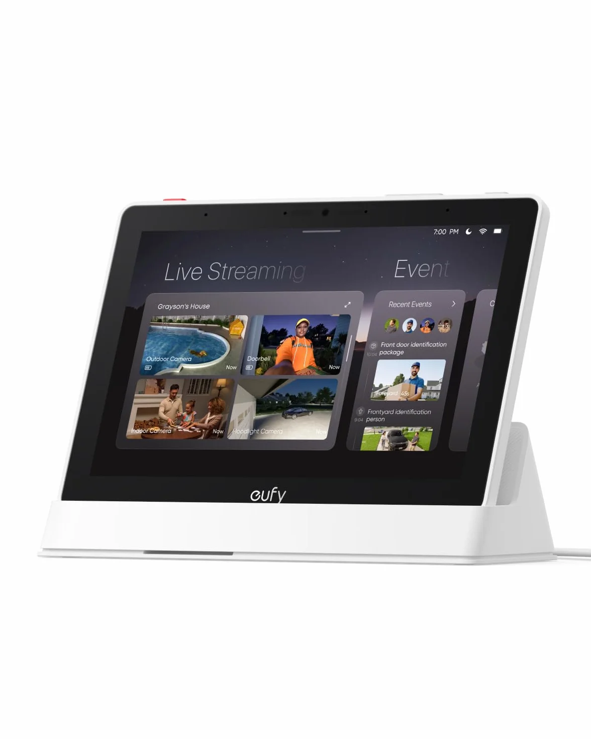 Eufy Smart Display Panel de 8'' Control para el Hogar Compatible con Dispositivos de Seguridad