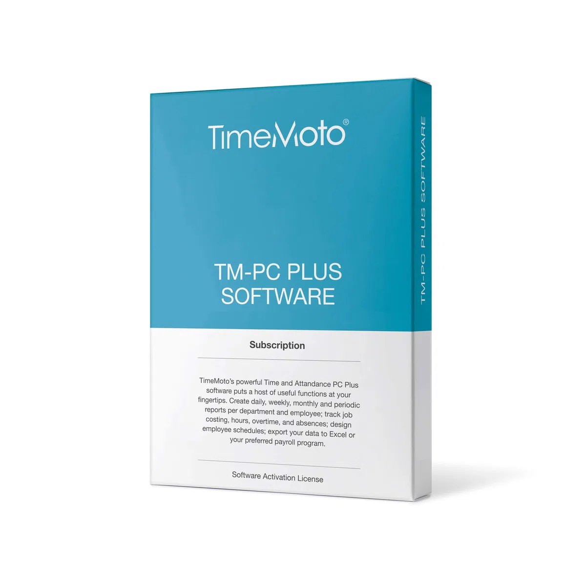 TimeMoto PC Plus - Software avanzado de gestión de horarios