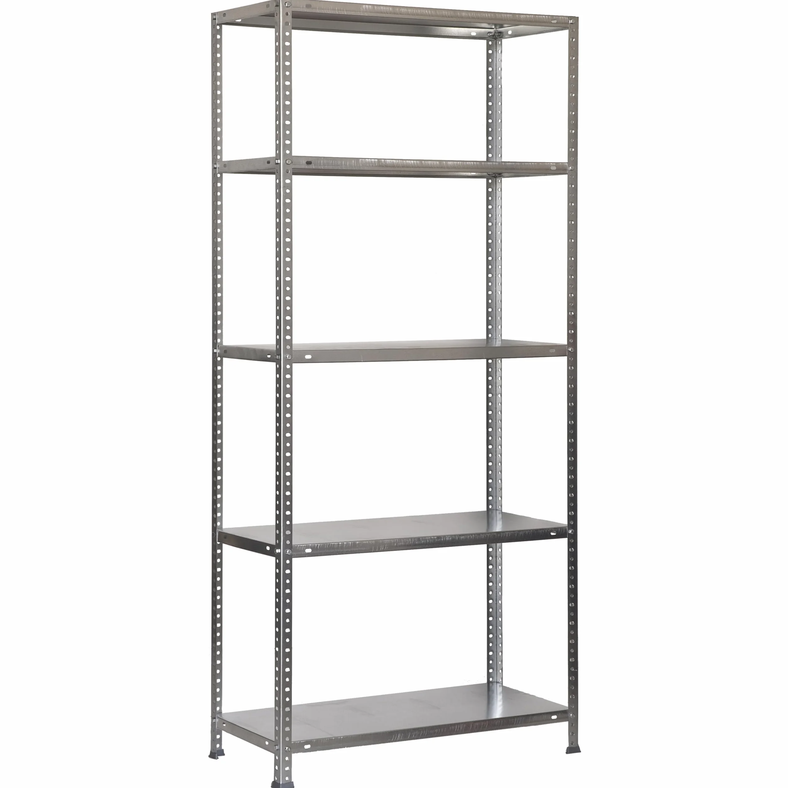 Simon Rack Estanterias Metalicas 2000x1000x300 mm, 5 Baldas Metalica, 75 kg de Punto Flexión, Estanterias Almacenaje, Galvanizado - Advantage