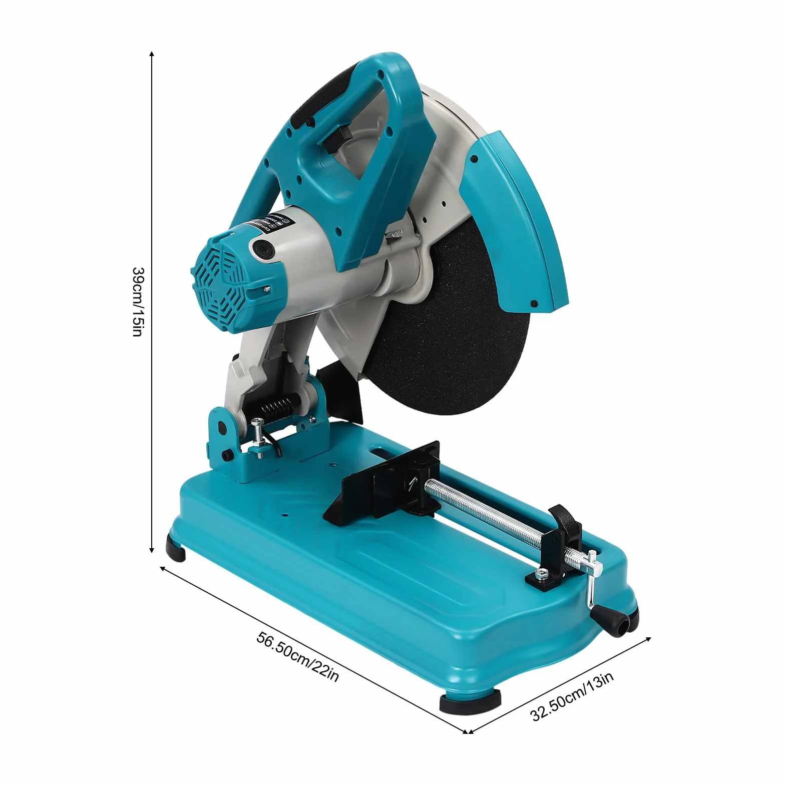 Sierra de corte de metal de 2800 W, 3800 rpm, cortadora multifuncional Scheppach, cortadora de corte para madera, hierro angular, acero
