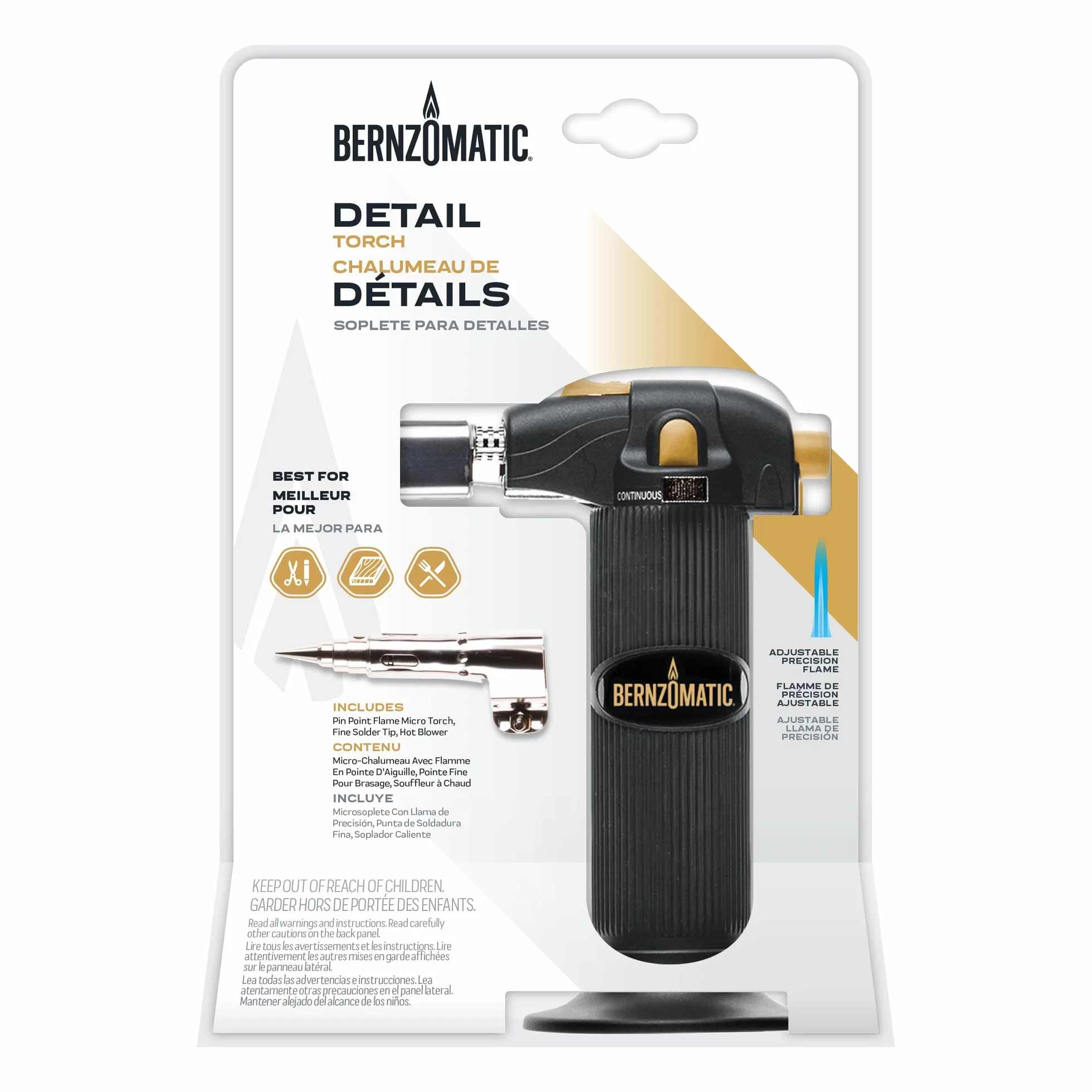 Bernz-O-Matic St2200T Micro Kit antorcha de la llama del butano