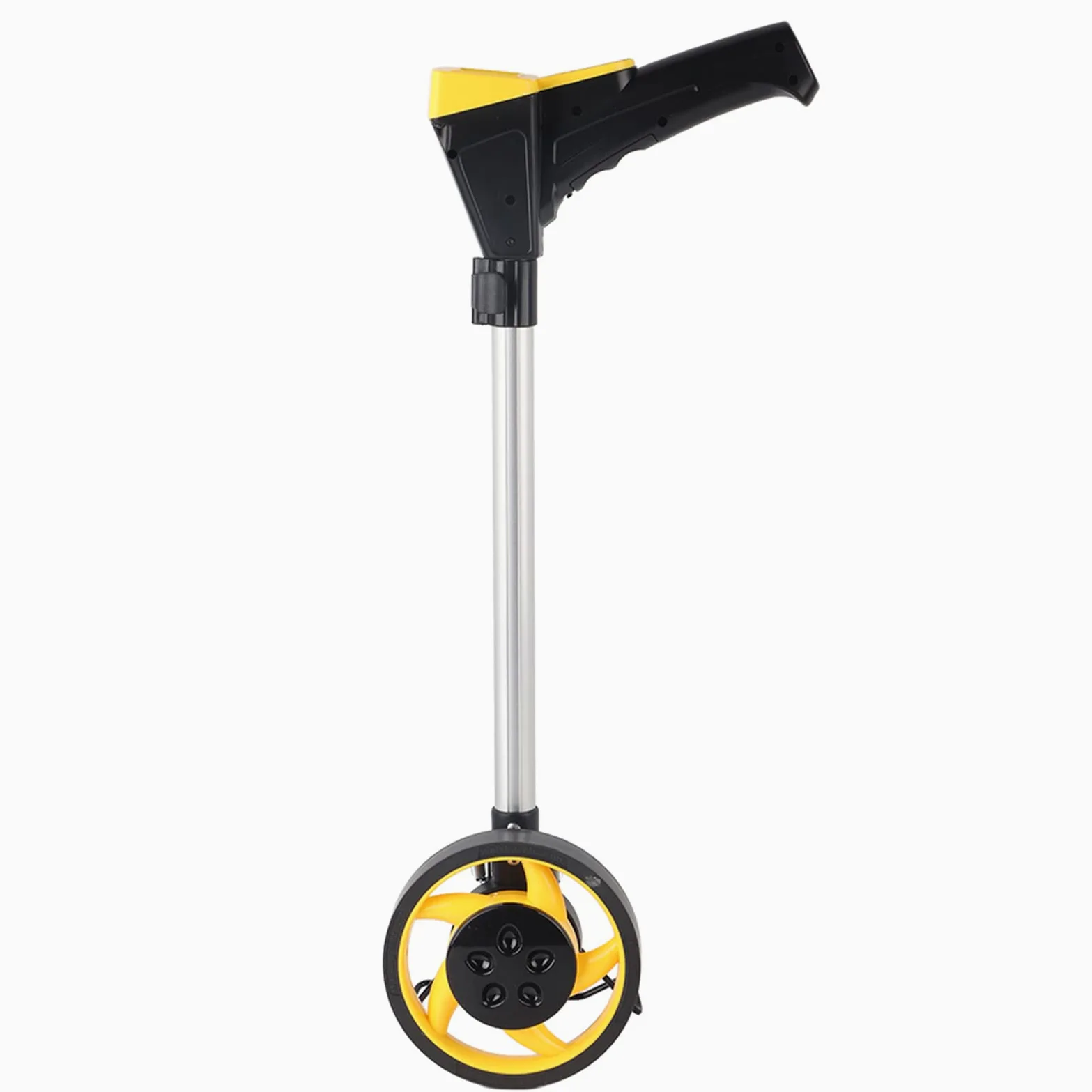 Rueda Medidora de Distancia Digital conPlegable, Pantalla Grande, Rueda Antideslizante, Adecuada para Carreteras, Aceras o Terrenos