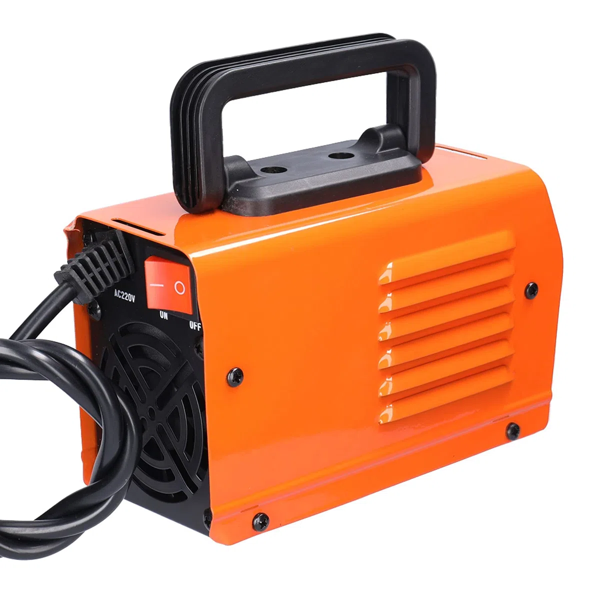 Soldador Inverter Geevorks 20-250A MMA Mini Soldadora de Arco Tecnología Profesional IGBT | 1,90 KG, 200x 86 x 123mm | Impermeable | Maquina de Soldar Electrodo 220V, Naranja