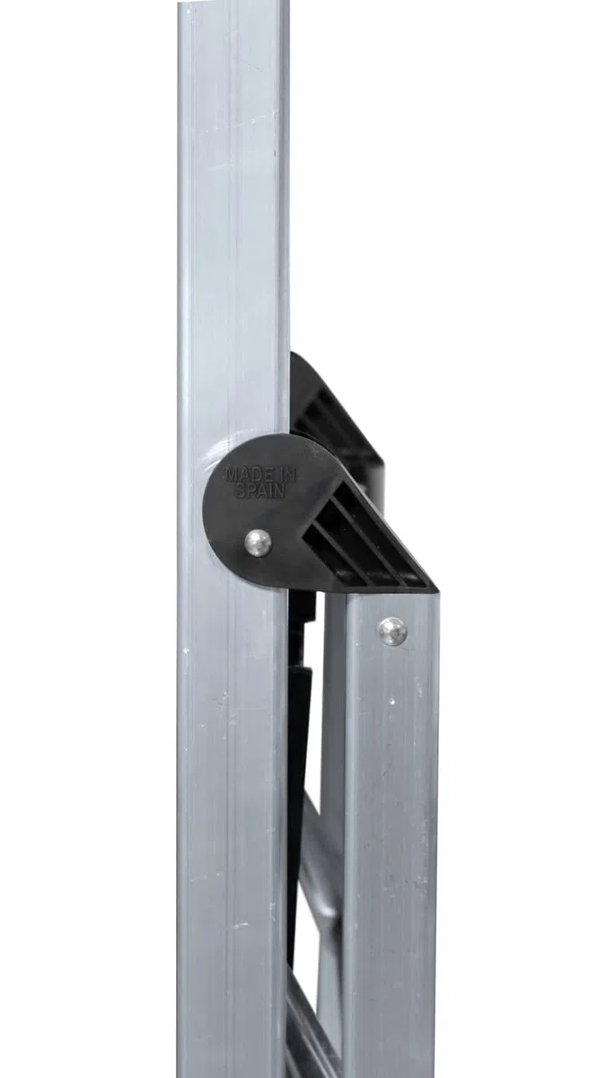 KTL - Escalera de Tijera K-OFFICE (4 Escalones, Aluminio, Plegable, 279 cm de altura)