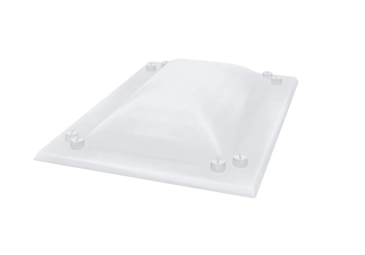 Matilla - Cúpula Metracilato Rectangular Monovalva (84 x 114 cm, Transparente)