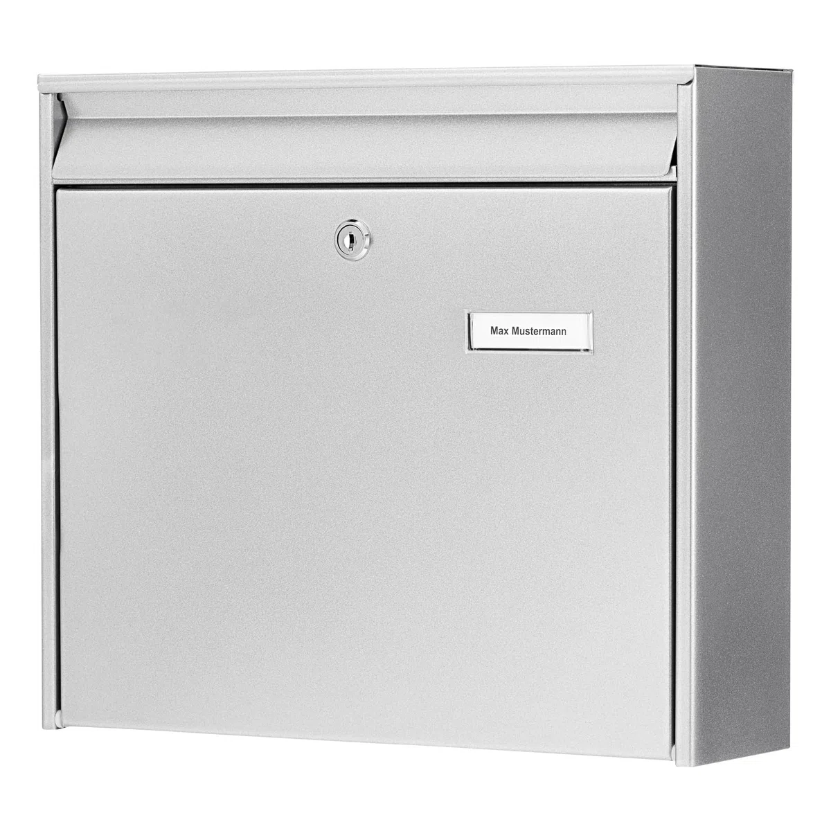 BURG-WÄCHTER Mail 5877 Si Buzón de acero galvanizado, Plateado