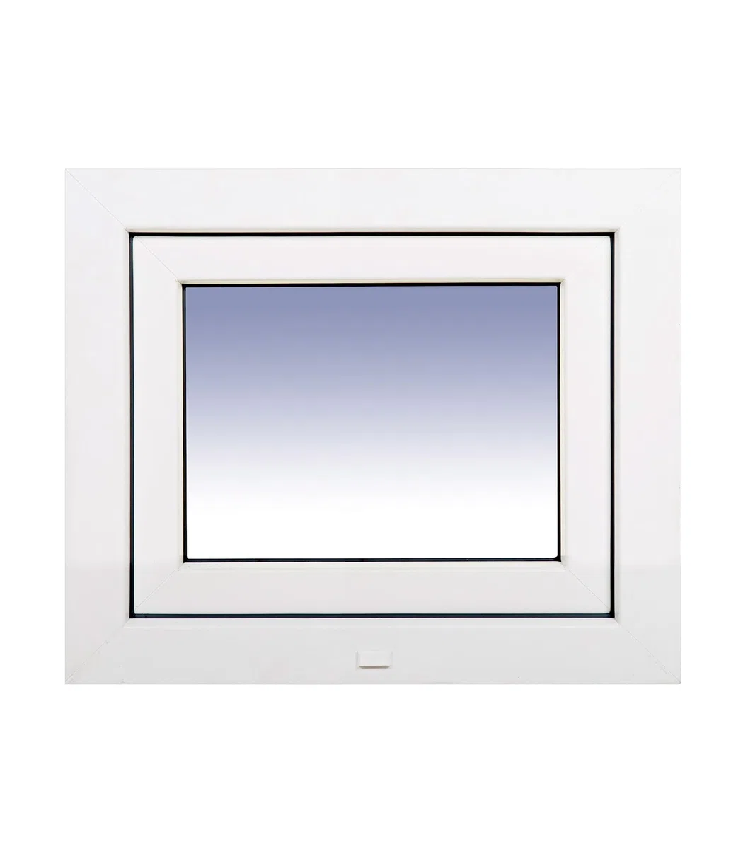 Ventanastock PVC 600x500 Practicable Oscilobatiente Izquierda con 1 hoja y vidrio Carglass (Climalit Mate)
