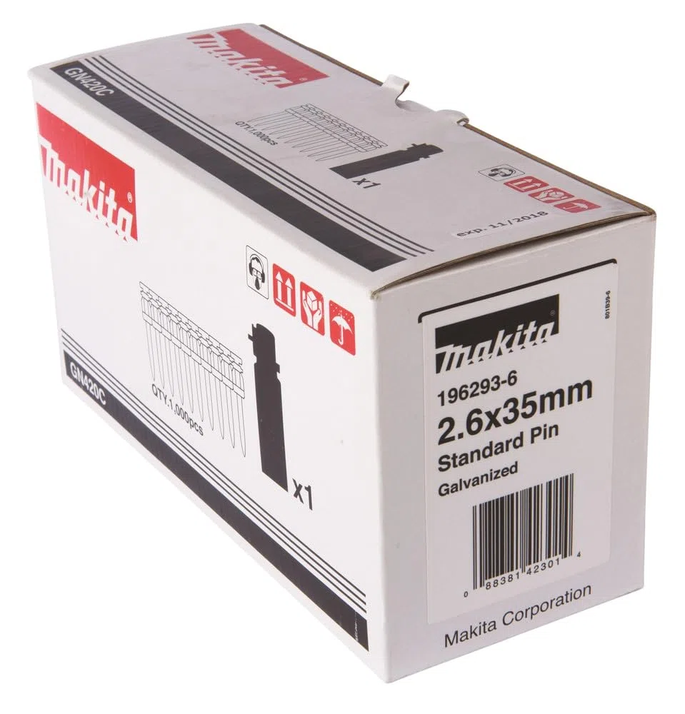 Makita 196293-6 - Clavo Multimaterial 2,6x35mm