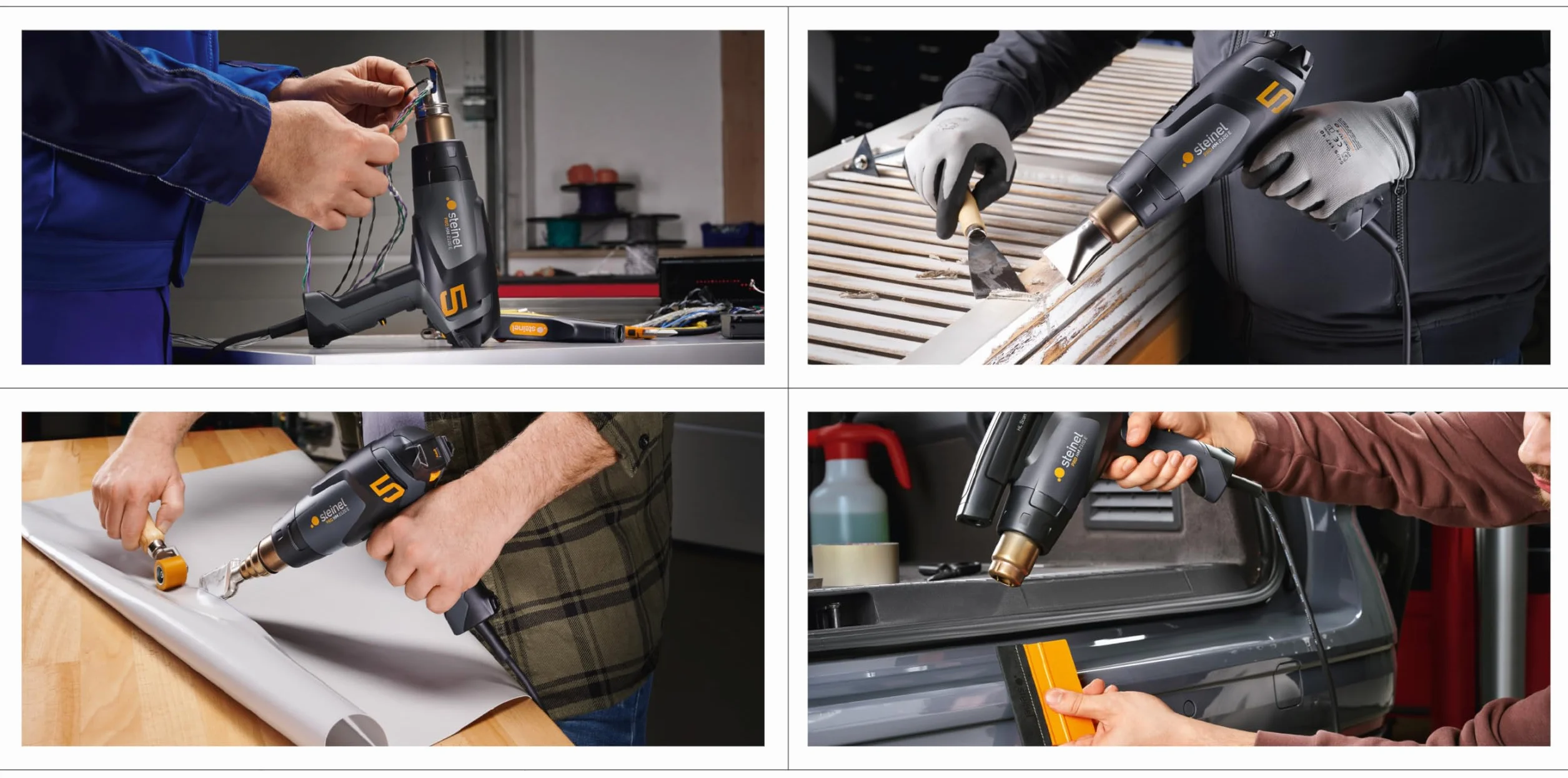 Steinel Pistola de aire caliente HM 2120 E 2200 W 80-650°C Protección térmica