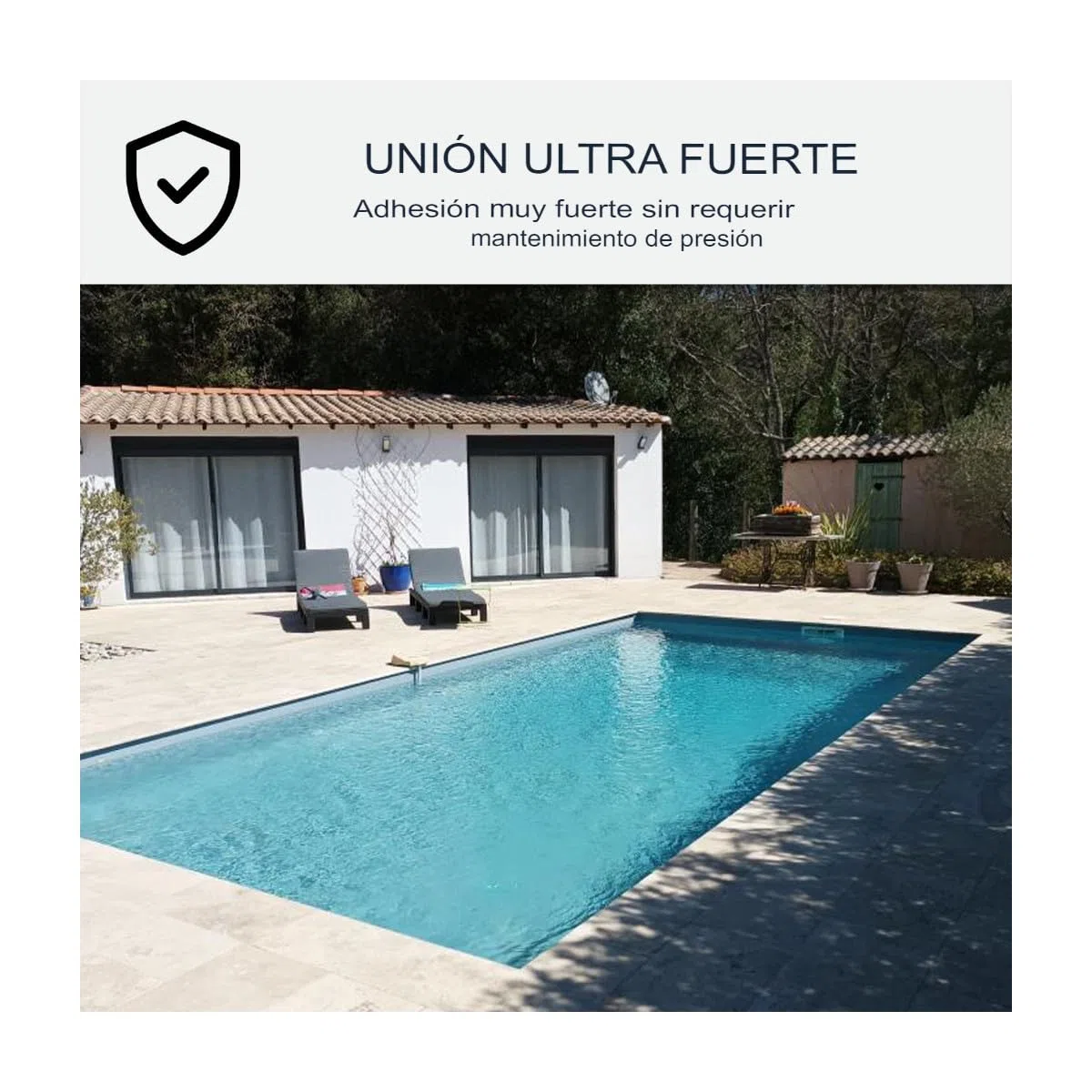 Sellador para piscinas, constructores de piscinas, spa, centros de bienestar - ARCASEALANT - 47-290 ml x 3 Blanco - ARCANE INDUSTRIES