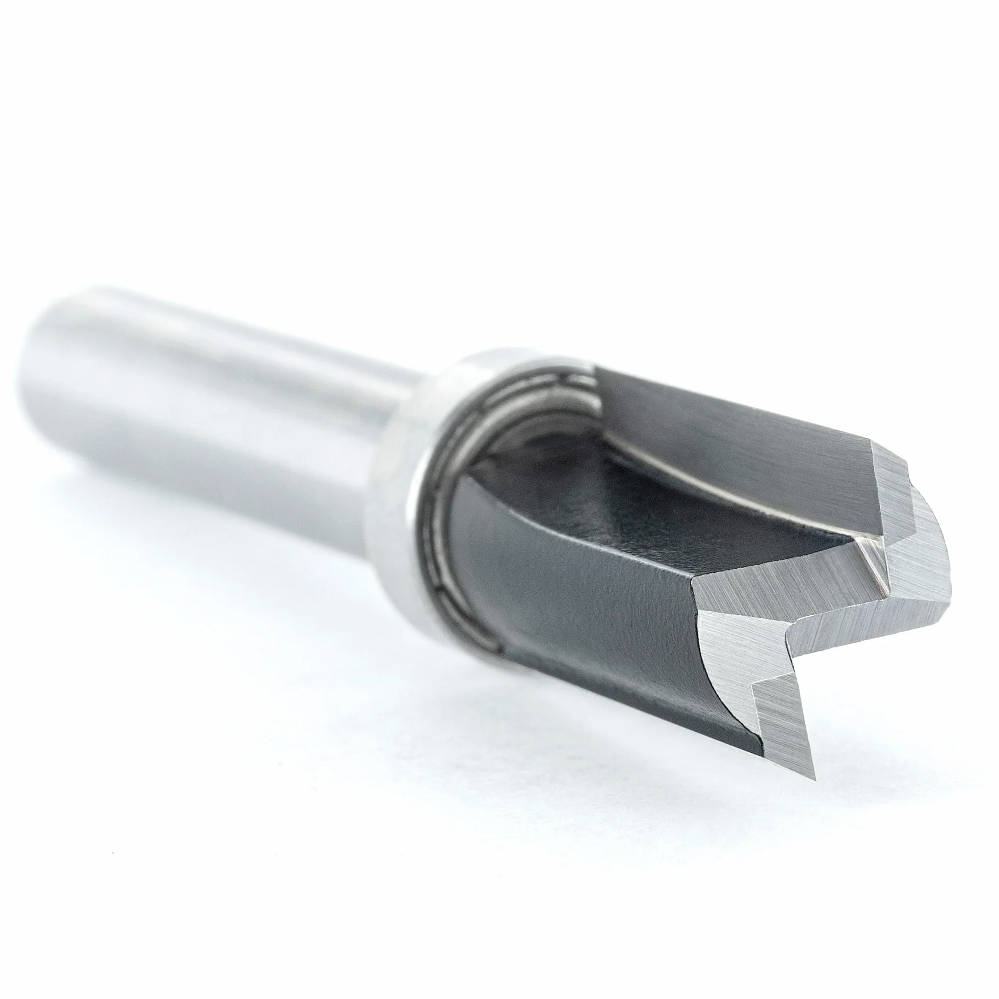 ENT 11653 Fresa para aplanar, en carburo, vástago (S) de 8 mm, diámetro (D) de 12,7 mm, NL de 25 mm, SL de 32 mm, GL de 62 mm, con rodamiento de bolas en el vástago