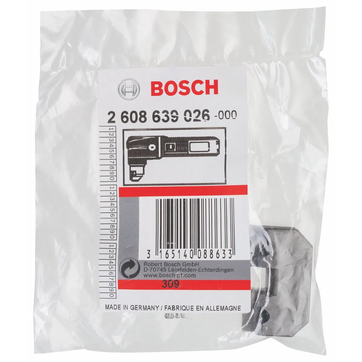 Bosch 2 608 639 026 - Matriz para chapa ondulada y casi cualquier chapa trapezoidal - - (pack de 1)