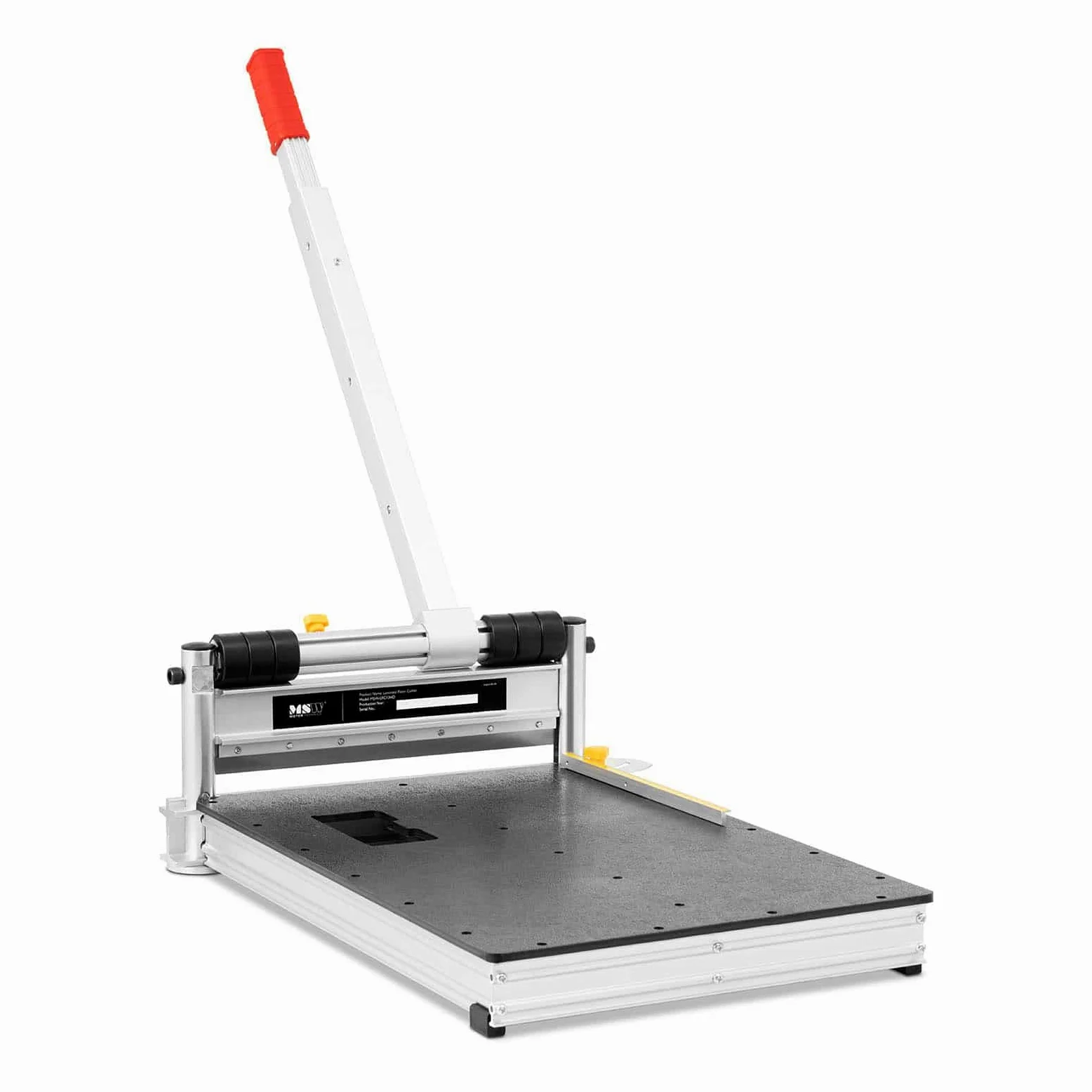 MSW MSW-LFC13HD Guillotina para laminado manuell Stärke: 16 mm Winkellehre guillotina para suelo laminado guillotina para tarima cortadora para laminado