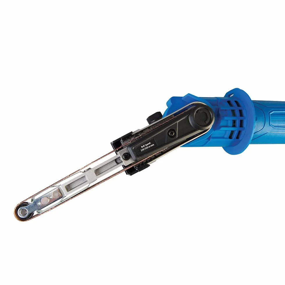 Silverline Tools 247820 - Lijadora de banda Silverstorm 13 mm, Eléctrica con cable, 260 W (260 W)