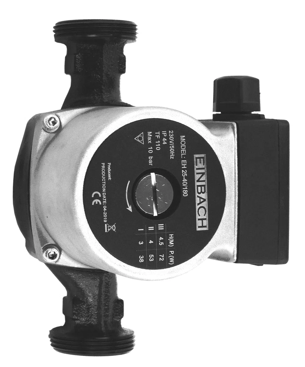 Einbach 25-40 180 - Bomba de circulación (230 V, Altura de extracción 4 m, DN 25)