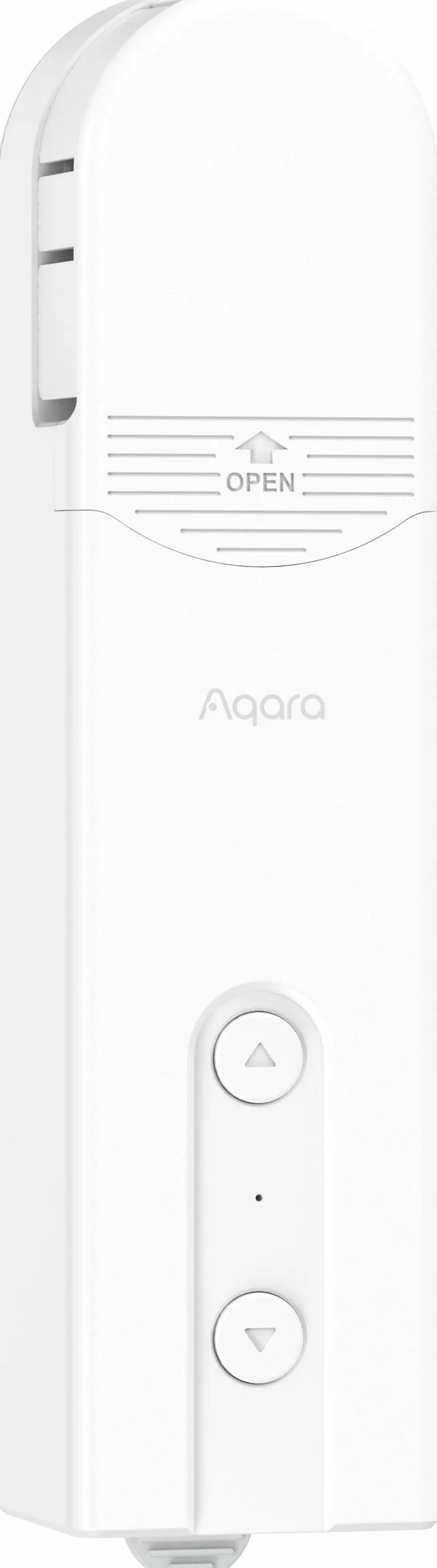 Aqara Control de Cortinas Enrollables E1, Requiere AQARA HUB, Programación y Control de Voz, Batería Recargable de Larga Duración, Compatible con HomeKit, Alexa, Google Assistant e IFTTT