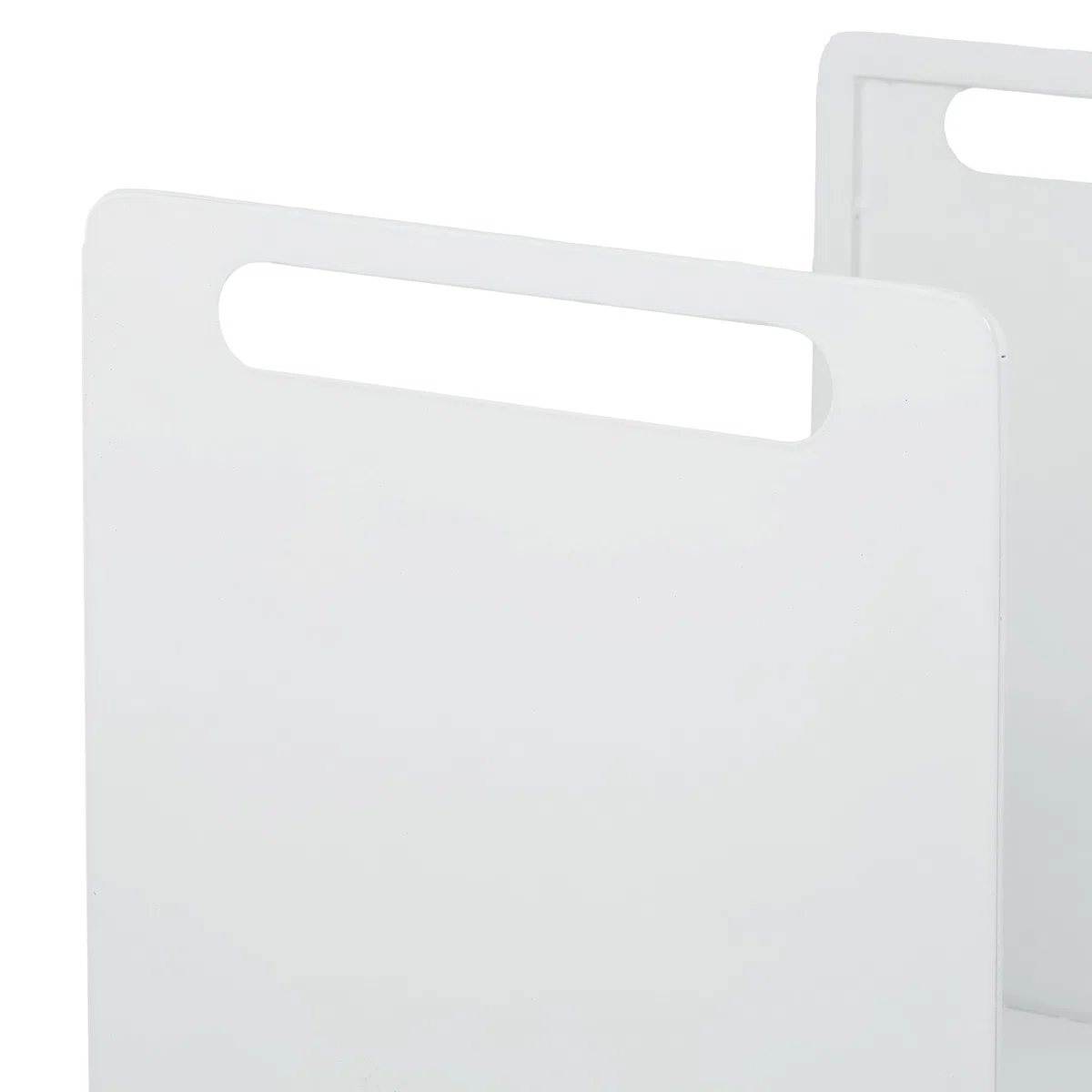Relaxdays, Metal, Moderno, HBT: 35 x 40 x 30 cm, Estante para leña y Madera apilada, Blanco, 100% Hierro