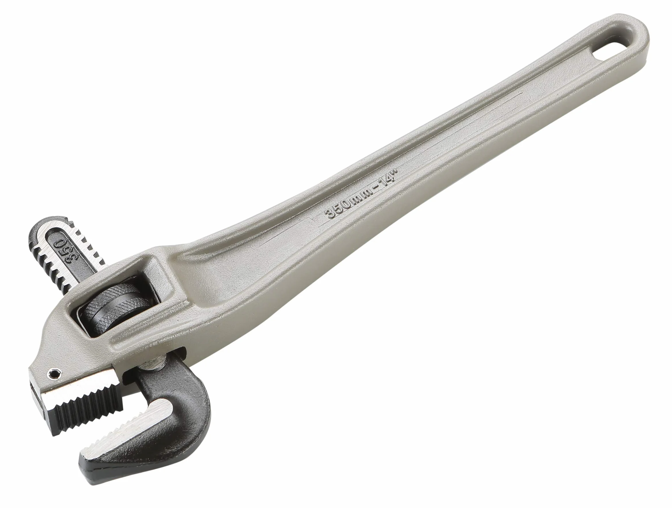 Alyco 111425 Llave Grifa de Aluminio para Tubos, Gris, 600 mm