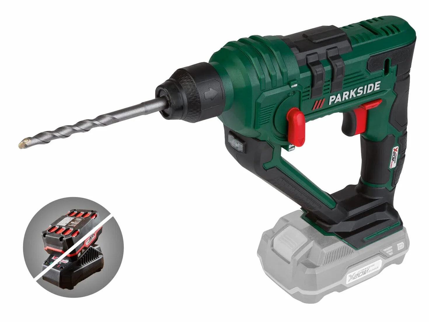 Martillo perforador PABH 20-Li B2